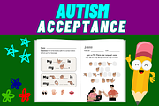 Autism Acceptance Activities, a Templates & Theme by Premium Digital Templates (Thumbnail 2 of 3)
