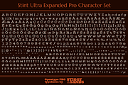 Stint Ultra Expanded Pro Family, a Serif Font by Stiggy & Sands (Thumbnail 5 of 5)