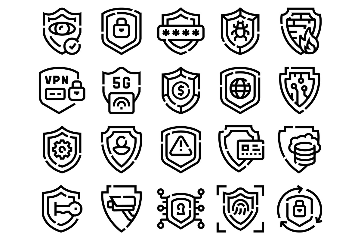 Cybersecurity system protection, an Object Graphic by pikepicture (Photo 2 of 3)