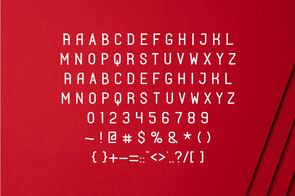 Mr.Hand - Display Family Font, a Sans Serif Font by Mightyfire (Photo 2 of 3)