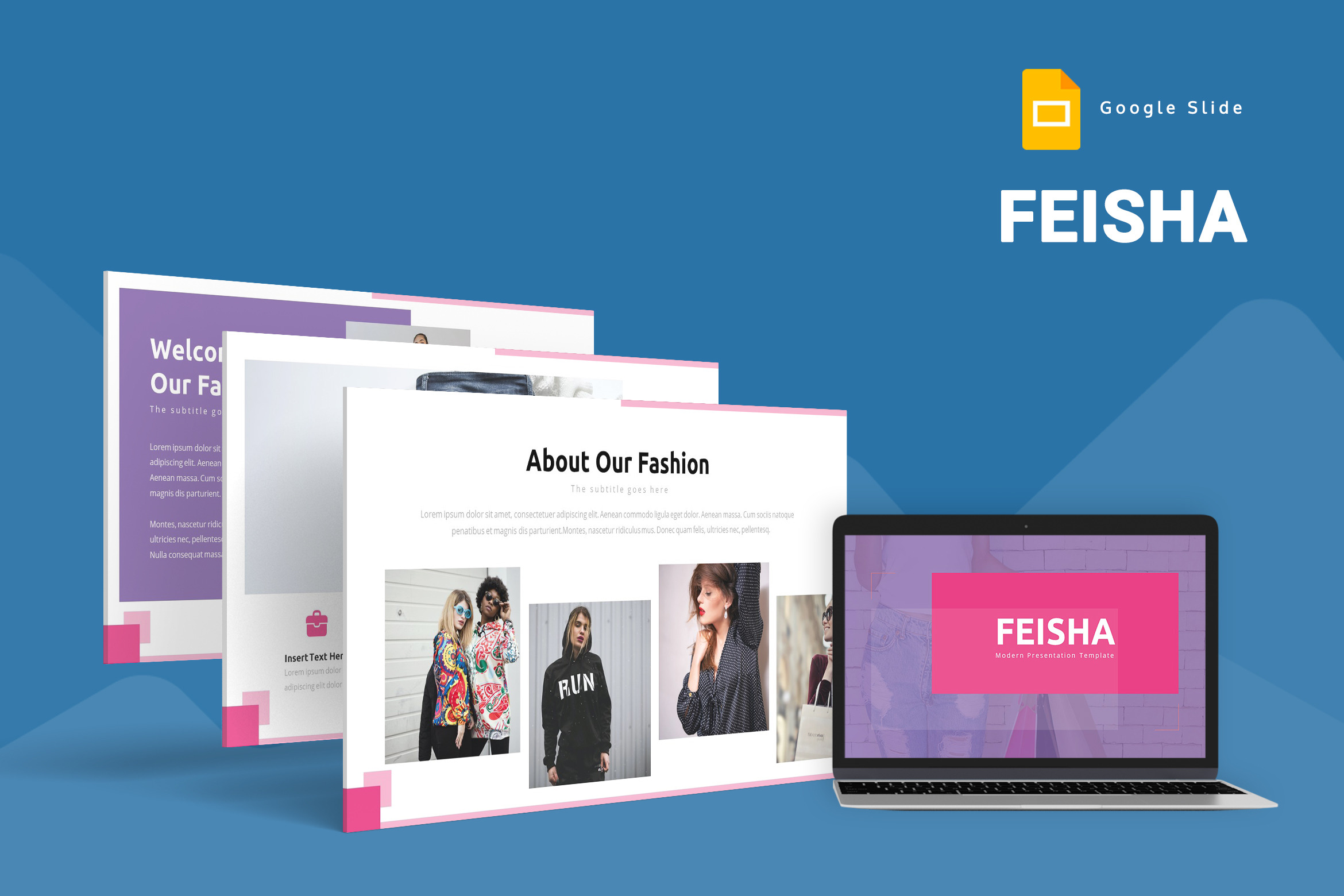 Feisha - Google Slide Template, a Presentation Template by AQR Studio