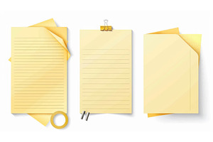 Yellow sticky writing stationery, a Background Photo by ZinetroN