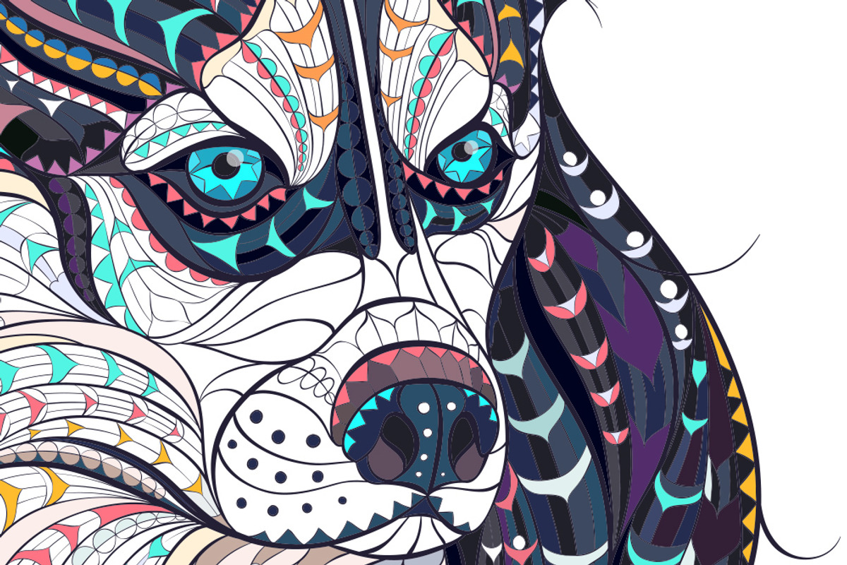Ethnic Collection: Husky, an Animal Illustration by ArtoJoy (Photo 2 of 5)