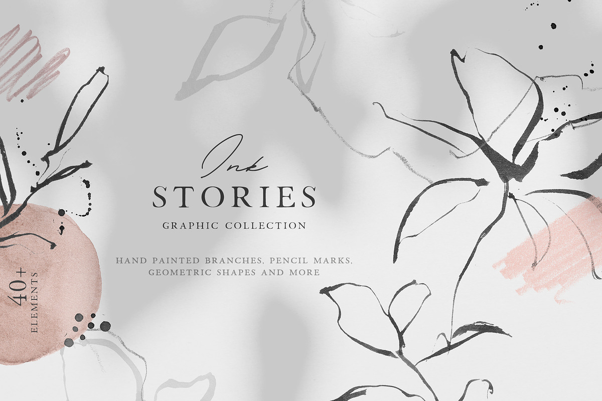 Abstract Botanical Illustrations, a Texture Illustration by Greta Ivy (Photo 1 of 11)
