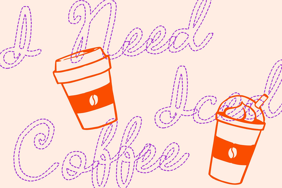 CS Debora Dashed, a Script Font by Craft Supply Co. (Photo 5 of 8)