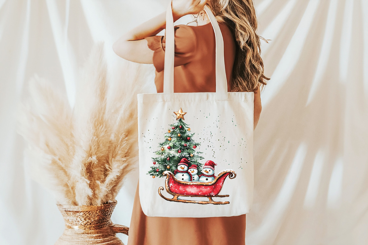 Glitter Cute Christmas Sublimation, an Illustration by Libby Wishes (Photo 7 of 8)