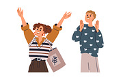 Modern happy people set, a Person Illustration by Good Studio (Thumbnail 7 of 8)