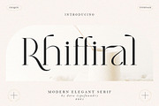 Rhiffiral, a Serif Font by Dora Typefoundry (Thumbnail 30 of 30)
