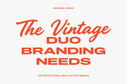 Cronfrom Font Duo Script Wide Sans, a Script Font by Maulana Creative (Thumbnail 7 of 7)