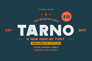 Tarno Display Font