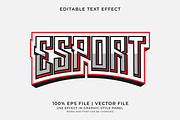 E-Sport Text Effects Bundle 1, a Layer Style Add-On by WM48 Shop (Thumbnail 5 of 7)