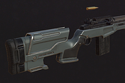 3DRT - Modern firearms HD - M14, an Object 3D Model by 3DRT.com (Thumbnail 7 of 7)