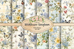 Wildflower Gingham