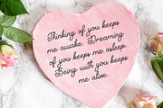 Mavalentine - Handwritten Font, a Script Font by PuriCreative (Thumbnail 7 of 10)