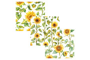 Sunflowers Seamless Pattern, a Pattern Graphic by CitraGraphics (Thumbnail 5 of 5)