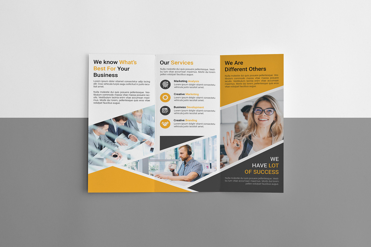 Corporate Brochure Template, a Brochure Template by Template Shop (Photo 3 of 5)