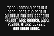 Greek Ramold Font, a Blackletter Font by QR Design Studio (Thumbnail 4 of 6)