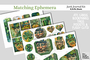 St. Patrick's Day Half Junk Journal, a Background Graphic by Fine Purple Elephant (Thumbnail 2 of 5)