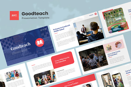 Education Powerpoint Presentation, a Presentation Template by Salamahtype