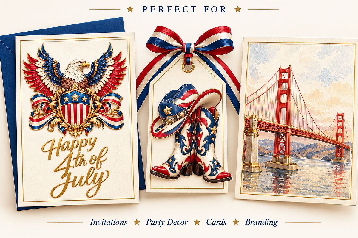 American Spirit – 70 USA Clipart, an Object Illustration by MarisoArt (Photo 8 of 8)