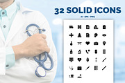32 Medical Icons in 3 styles, an Icon by IconUncle (Thumbnail 3 of 4)