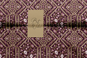 Vintage Floral Trellis Pattern, a Pattern Graphic by SirenaArt (Thumbnail 17 of 17)