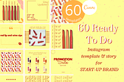 60 Yellow Candy Instagram template, a Social Media Template by LemonNguyen (Thumbnail 1 of 6)