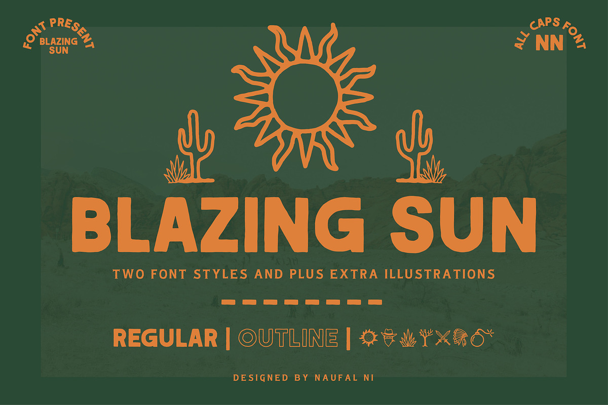 BLAZING SUN - Extra Illustrations