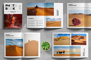 Photo Book Design Template Layout, a Magazine Template by ContestDesign