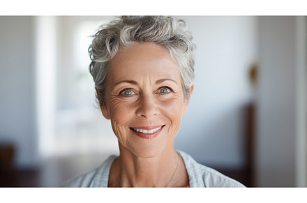 Middle aged woman, close up indoor, a Person Photo by Lermont51