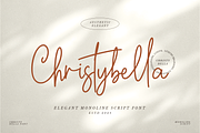 Christybella - Stylish Signature Fon, a Handwritten Font by Mozatype (Thumbnail 2 of 11)