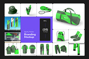 Zepyon — Sporty Branding Mockup, an Object Graphic by Arvalamockup (Thumbnail 1 of 11)