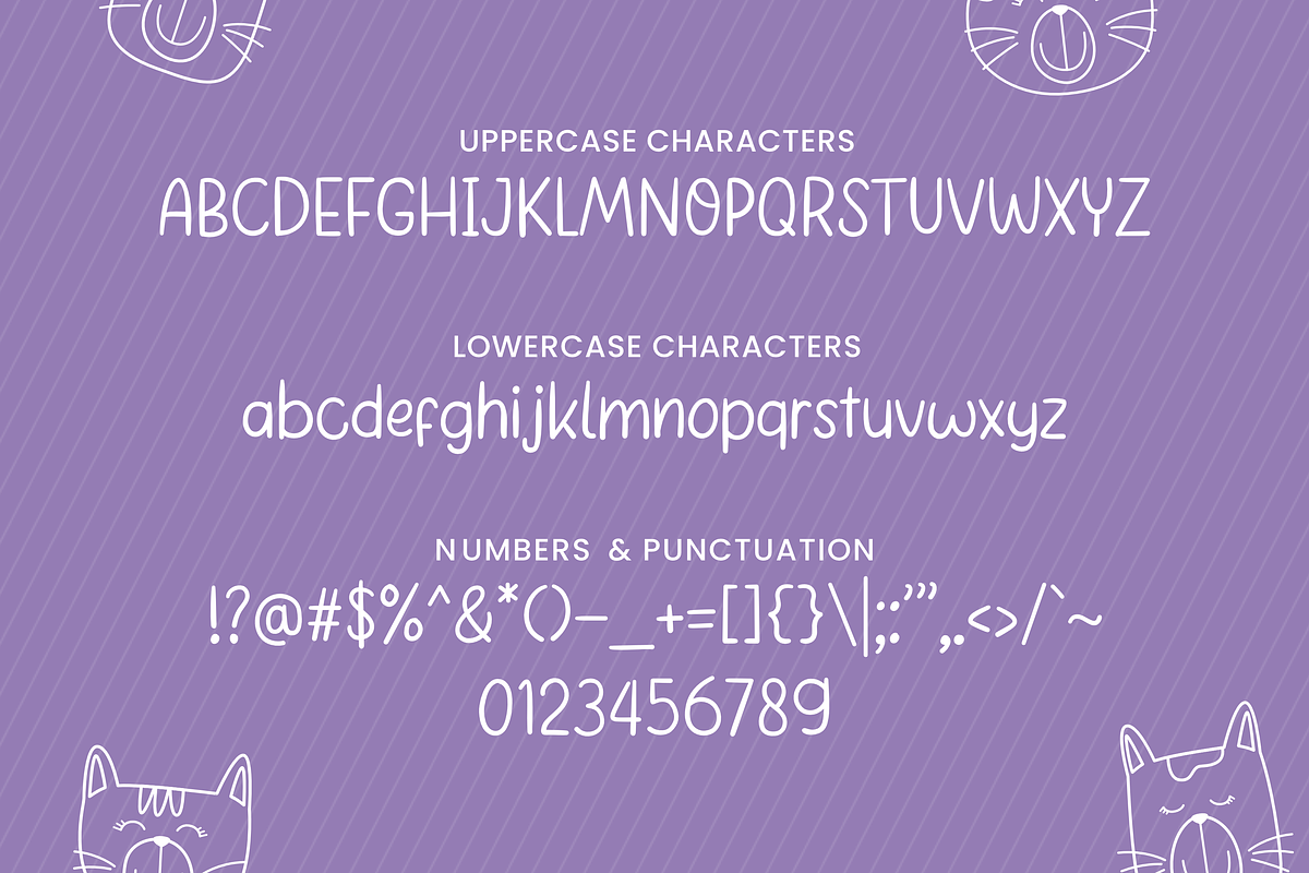 Cozy Kitten Handwriting Font, a Handwritten Font by Suntype | Sunshine Std (Photo 2 of 11)