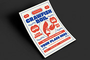 Retro Crawfish Boil Event Flyer, a Flyer Template by Guuver (Thumbnail 3 of 3)