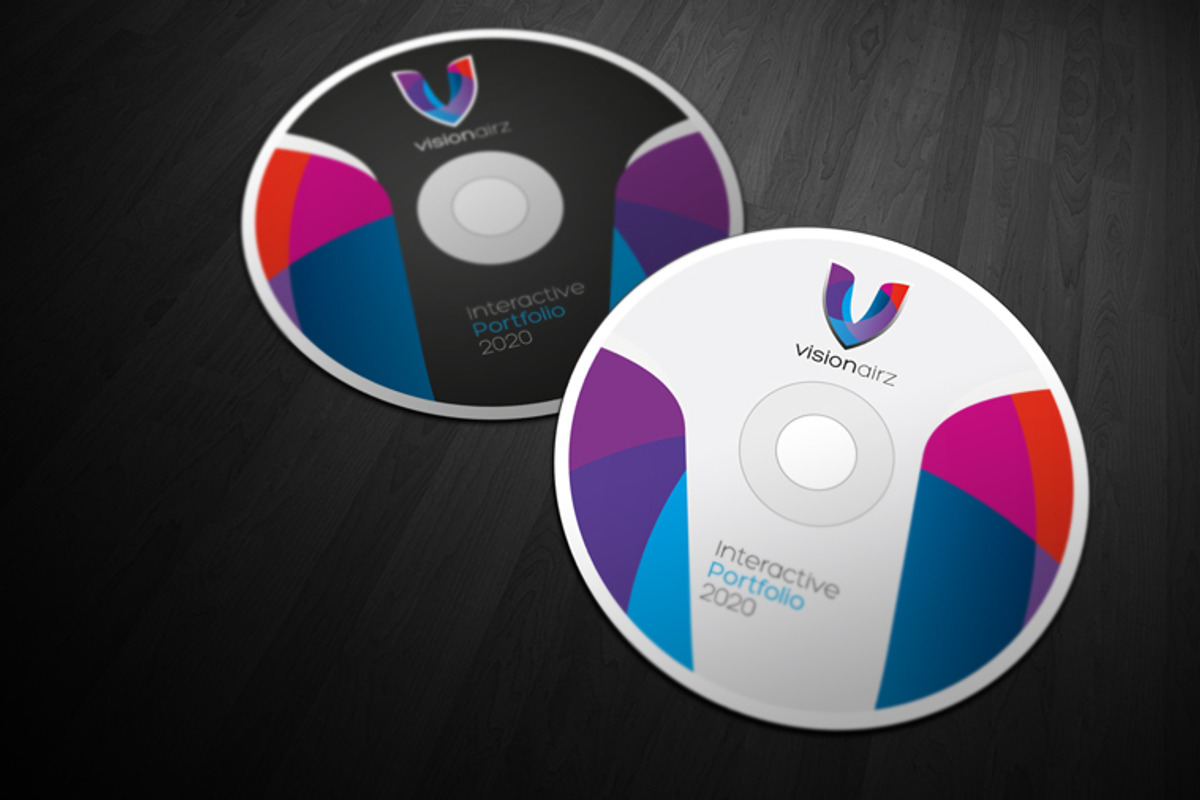 RW Visionairz Modern Identity + Logo, a Stationery Template by Reclameworks (Photo 5 of 5)