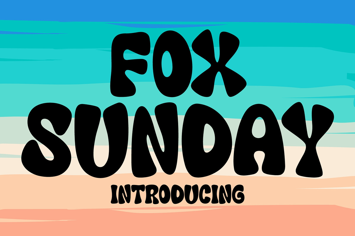 Fox Sunday Font, a Handwritten Font by Fox7 By Rattana (Photo 1 of 9)