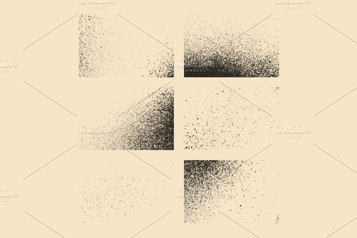 Vector set of splash textures., a Texture Graphic by PoPaShop