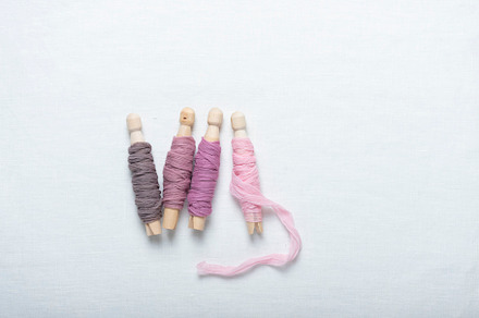 Concept of handmade silk ribbons, a Beauty & Fashion Photo by oxana.denezhkina