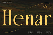 CS Henar – Elegant Font, a Serif Font by Craft Supply Co. (Thumbnail 1 of 8)