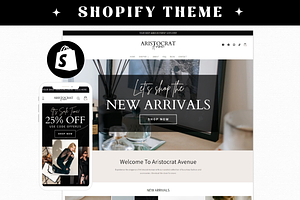 Minimal Shopify Store Theme, a Shopify Template by AdvertFox