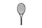 Tennis Racket Icon Silhouette Bundle, an Illustration by Designs_River (Thumbnail 9 of 51)
