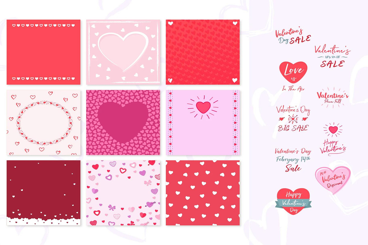 Valentines Day Banner creator, a Work Illustration by Creative Perspective (Photo 3 of 6)