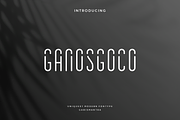 Ganosgoco, a Font by garismantra (Thumbnail 1 of 4)