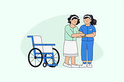 Hospital Service Illustration, an Object Graphic by Jump Studio (Thumbnail 12 of 14)