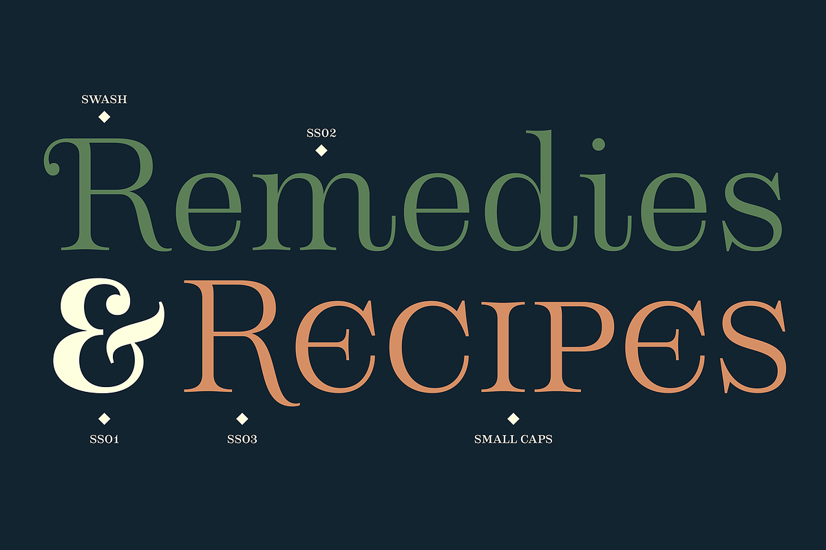 Apothicaire font, a Serif Font by Sudtipos (Photo 5 of 8)