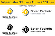 Solar Technology Logo, a Branding & Logo Template by Designoo (Thumbnail 5 of 6)