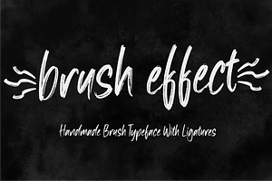brush effect