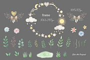 Teddy bear Boho rainbow Baby shower, an Animal Illustration by Solo Art Original (Thumbnail 7 of 9)