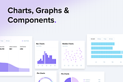 Essential Charts & Infographics, an UI Kit Template by KL-Webmedia (Thumbnail 2 of 6)