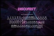 Discofest - Futuristic Modern Font, a Sans Serif Font by overlaytemplates (Thumbnail 4 of 5)